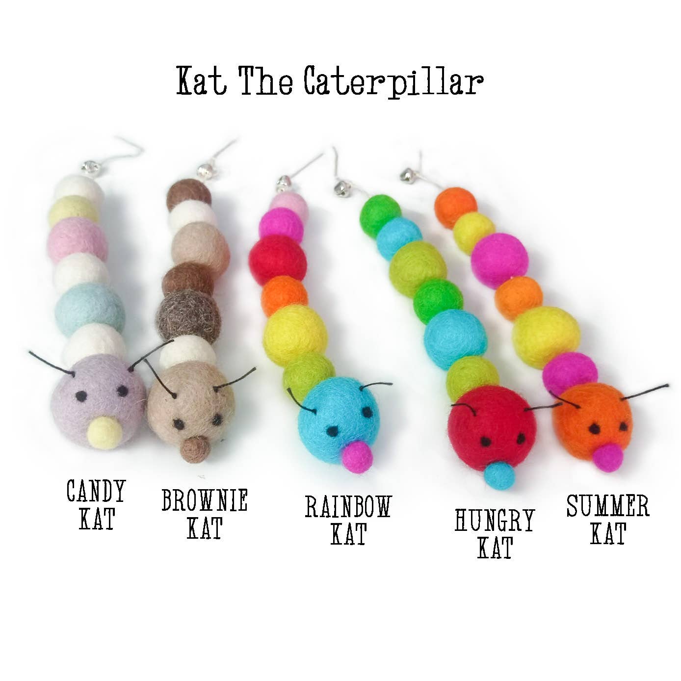 HUNGRY Kat the Caterpillar - Eco Toy