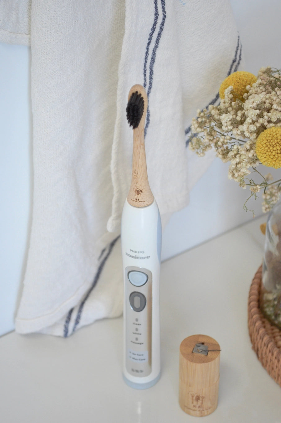 Electric Bamboo Toothbrush Heads