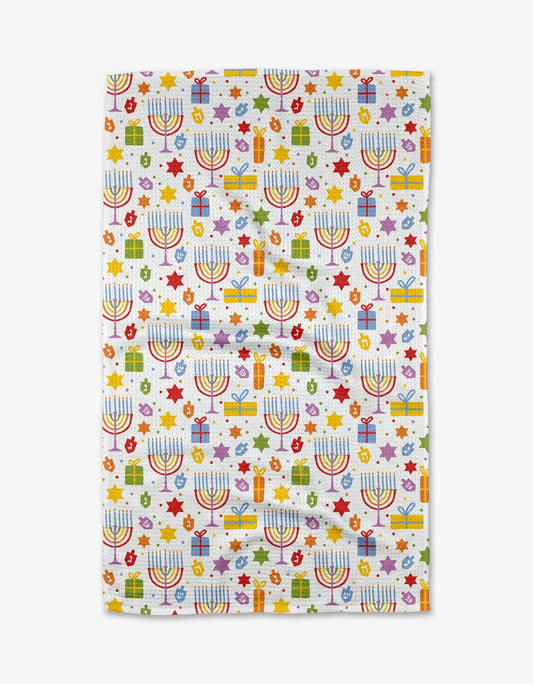 Hanukkah Oh Hanukkah Tea Towel