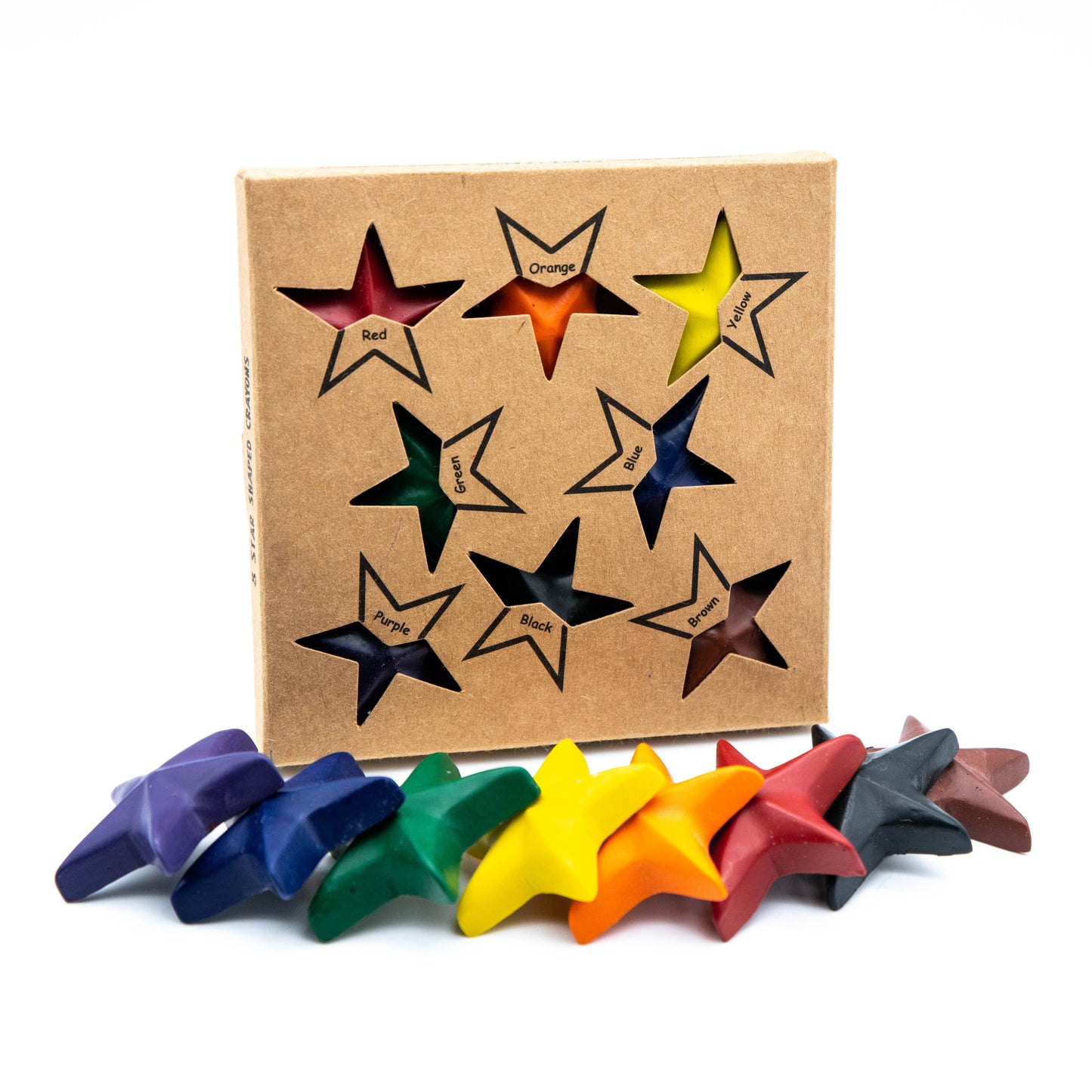 Eco Stars Crayon - Box of 8